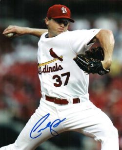 AUTOGRAPHED TODD WELLEMEYER St. Louis Cardinals photo