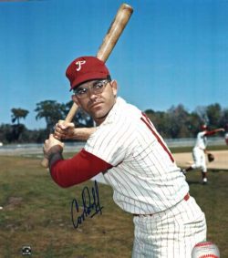 AUTOGRAPHED COOKIE ROJAS 8x10 Philadelphia Phillies Photo