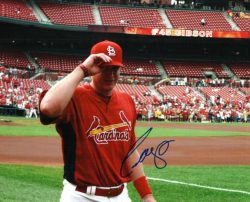 AUTOGRAPHED TODD WELLEMEYER St. Louis Cardinals photo