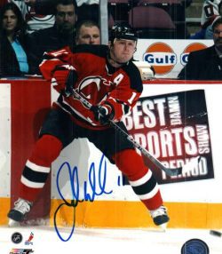 Autographed JOHN MADDEN Photo - New Jersey Devils