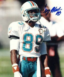 Autographed TONY MARTIN  Miami Dolphins  photo