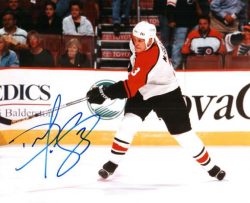 Autographed DAN MCGILLIS photo - Philadelphia Flyers