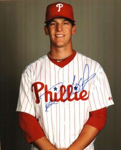 AUTOGRAPHED PAT MISCH photo Philadelphia Phillies