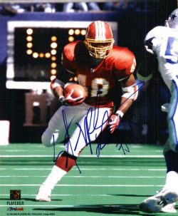 Autographed STEPHEN DAVIS 8x10  photo Washington Redskins