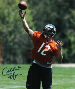 Autographed Photo - CALEB HANIE Chicago Bears