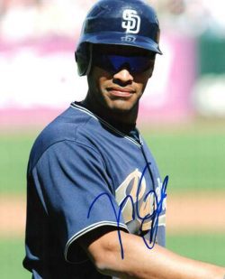 AUTOGRAPHED JOSE CRUZ JR  SD Padres photo