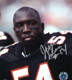 Autographed JESSE SOLOMON Atlanta Falcons photo