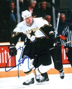 Autographed JASON ARNOTT 8x10 Dallas Stars  Photo