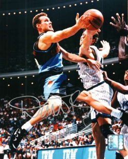 Autographed DAN MAJERLE Cleveland Cavaliers photo