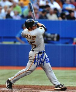 Autographed MIKE MCKENRY Photo - Pittsburgh Pirates