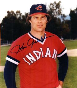AUTOGRAPHED photo JOHN GRUBB Cleveland Indians