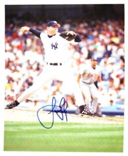 AUTOGRAPHED JASON GRIMSLEY 8X10 New York Yankees Photo