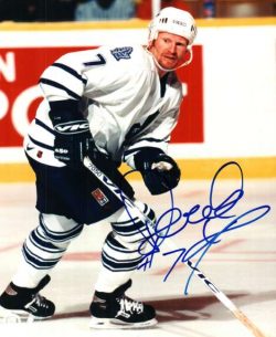 Autographed DEREK KING  Maple Leafs  photo