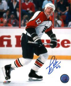 Autographed TIM KERR 8X10 Philadelphia Flyers Photo