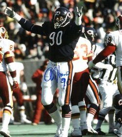 Autographed AL HARRIS 8x10 Chicago Bears Photo