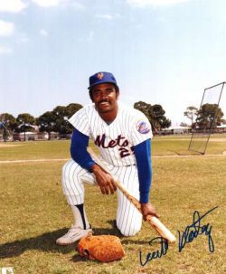 AUTOGRAPHED WILLIE MONTANEZ 8x10 New York Mets photo