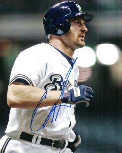 AUTOGRAPHED COREY KOSKIE 8X10 photo  Milwaukee Brewers