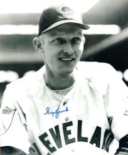 AUTOGRAPHED GEORGE ZUVERINK 8X10 Cleveland Indians Photo