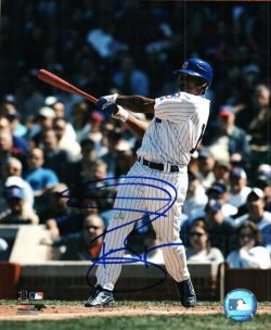 AUTOGRAPHED JACQUE JONES 8x10 Chicago Cubs Photo