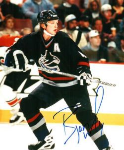 Autographed BRYAN MCCABE Canucks Photos