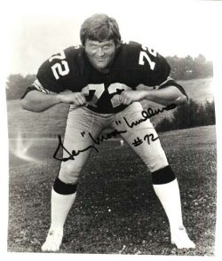 Autographed  GERRY MULLINS photo Pittsburgh Steelers