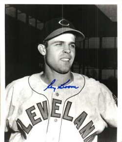 AUTOGRAPHED RAY BOONE 8x10 Cleveland Indians Photo