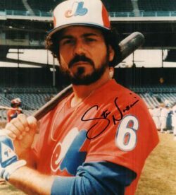 AUTOGRAPHED STEVE NICOSIA Montreal Expos Photo