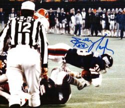 Autographed BILLY TAYLOR New York Giants photo