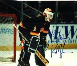 Autographed KIRK MCLEAN Canucks Photos