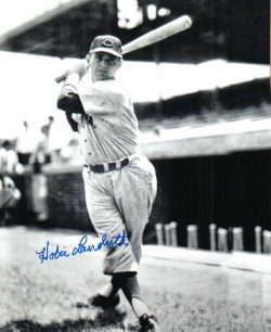 AUTOGRAPHED HOBIE LANDRITH 8x10 Cincinnati Reds Photo