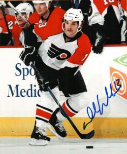 Autographed DAN CARCILLO 8X10 photo - Philadelphia Flyers