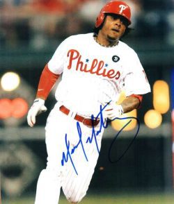 AUTOGRAPHED MICHAEL MARTINEZ 8X10 photo  Philadelphia Phillies