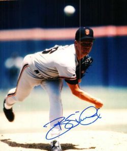 AUTOGRAPHED  BILL SWIFT  San Francisco Giants Photo
