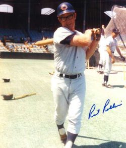 AUTOGRAPHED RICH ROLLINS photo  Cleveland Indians