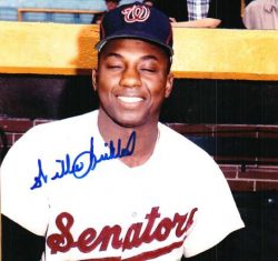 AUTOGRAPHED WILLIE KIRKLAND photo  Washington Senators