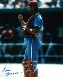 AUTOGRAPHED GENE TENACE St. Louis Cardinals photo