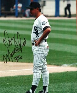 AUTOGRAPHED  photo DOUG MANSOLINO Chicago White Sox