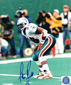 Autographed STANLEY PRITCHETT  Miami Dolphins  photo