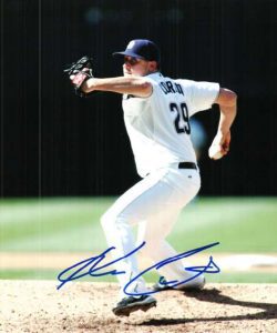 AUTOGRAPHED KEVIN CORREIA 8X10 San Diego Padres photo