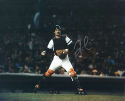 AUTOGRAPHED RICK CERONE 8X10 New York Yankees Photo