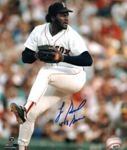 AUTOGRAPHED LEE SMITH 8x10 Boston Red Sox photo