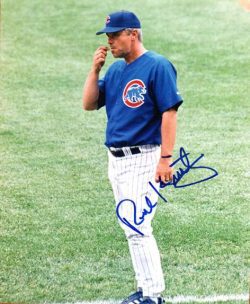 AUTOGRAPHED RICK KRAVITZ Chicago Cubs Photo