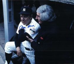 AUTOGRAPHED RALPH HOUK photo  New York Yankees