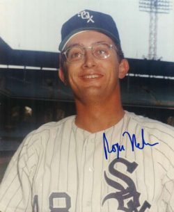 AUTOGRAPHED photo ROGER NELSON Chicago White Sox