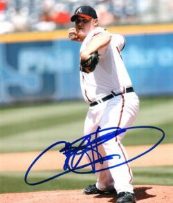AUTOGRAPHED CHAD PARANTO Atlanta Braves photo