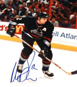 Autographed MATTIAS OHLUND Canucks Photos