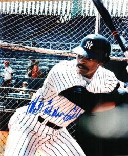 AUTOGRAPHED  photo MIKE EASLER New York Yankees
