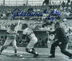 AUTOGRAPHED ALBIE PEARSON photo Washington Senators