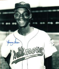 AUTOGRAPHED LENNY GREEN 8X10 Baltimore Orioles Photo