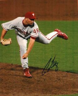 AUTOGRAPHED AARON FULTZ 8x10 Philadelphia Phillies Photo